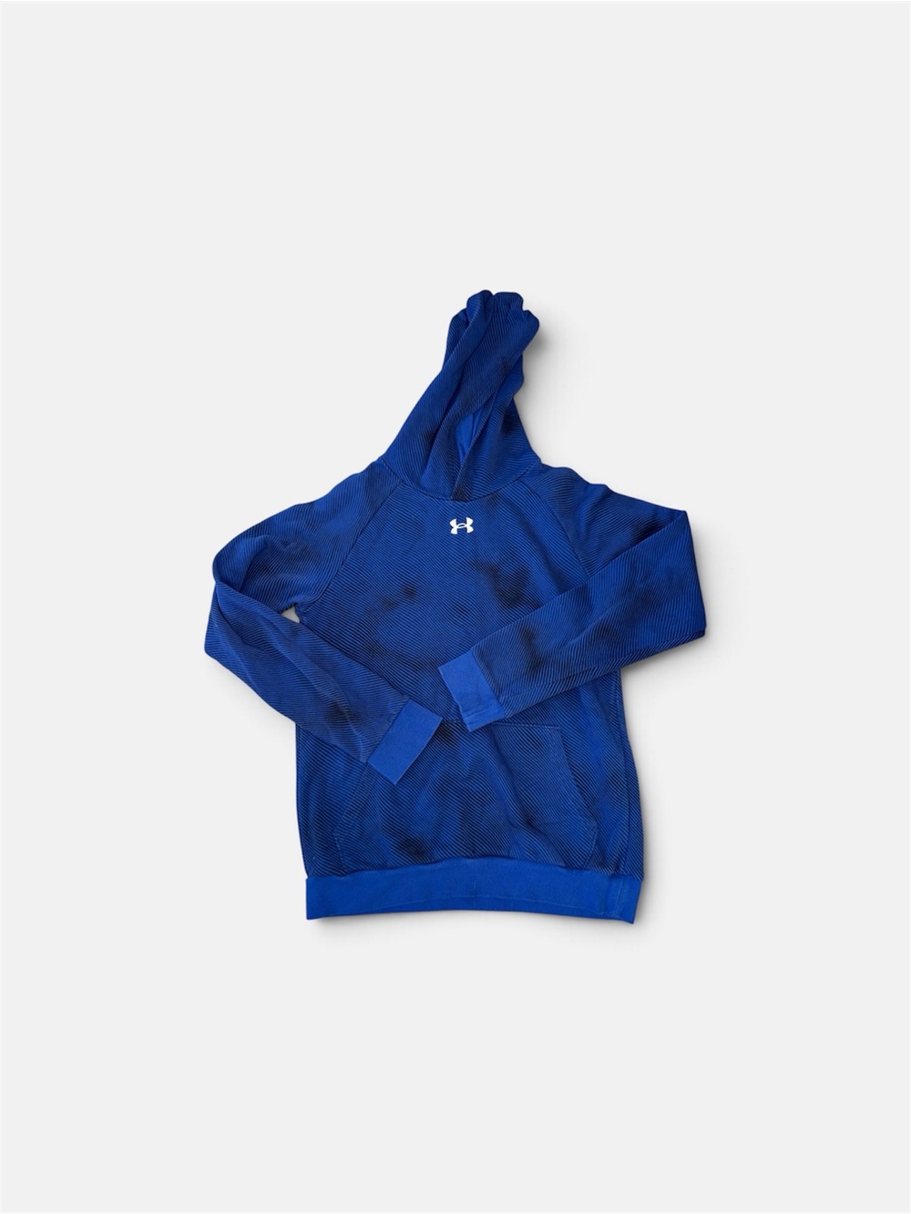 Under Armour Kids Royal Blue Pullover Hooded Sweater